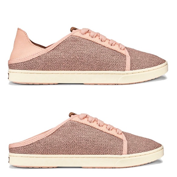 Olukai Pehuea Lī Women’s Lightweight Sneakers, Pink/Off White, Size 7.5 New - Picture 8 of 8